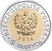 5 Zlotys Pomeranian Dukes’ Castle in Szczecin obverse image