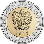 5 Zlotys The Holy Trinity Chapel at Lublin Castle obverse image