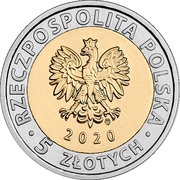5 Zlotys St. Mary’s Basilica obverse image