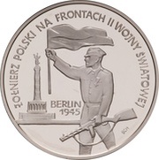 10 Zlotys Berlin 1945, Poland, 1995 reverse image