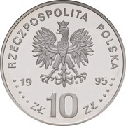 10 Zlotys Wincenty Witos obverse image