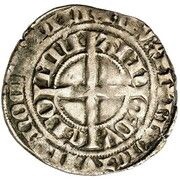 Groat RUMEN - Arnold of Oreye, Belgium, 1355-1365 reverse image