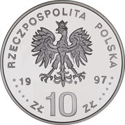 10 Zlotys Saint Wojciech obverse image