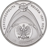 10 Zlotys John Paul II obverse image