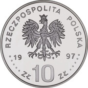 10 Zlotys Stefan Batory obverse image