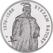 10 Zlotys Stefan Batory, Poland, 1997 reverse image