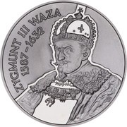 10 Zlotys Sigismund III Vasa, Poland, 1998 reverse image