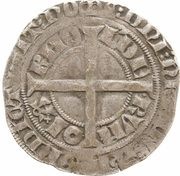 Groat FRAND - Arnold of Oreye, Belgium, 1355-1370 reverse image