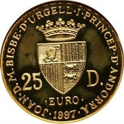 25 Diners - Joan Martí i Alanis Treaty of Rome obverse image