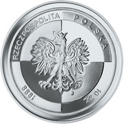 10 Zlotys Wstąpienie Polski do NATO obverse image