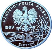 10 Zlotys Fryderyk Chopin obverse image