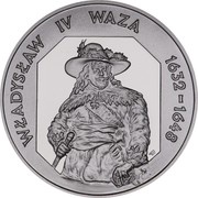 10 Zlotys Władysław IV Waza, Poland, 1999 reverse image