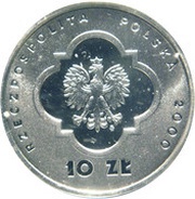 10 Zlotys Wielki Jubileusz Roku 2000 obverse image