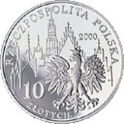 10 Zlotys 1000-lecie Wrocławia obverse image