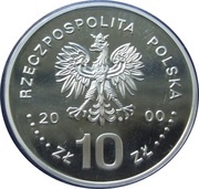 10 Zlotys Jan II Kazimierz obverse image