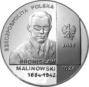 10 Zlotys Bronisław Malinowski obverse image