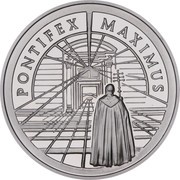 10 Zlotys John Paul II, Poland, 2002 reverse image