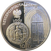10 Zlotys Poznań obverse image