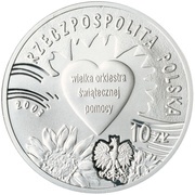 10 Zlotys Great Orchestra of Christmas Charity obverse image