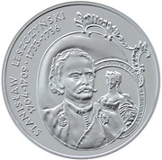 10 Zlotys Stanisław Leszczyński, Poland, 2003 reverse image