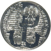 10 Zlotys Warsaw Uprising obverse image