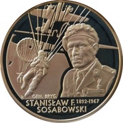 10 Zlotys Gen. Stanisław F. Sosabowski, Poland, 2004 reverse image