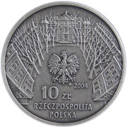 10 Zlotys Academy of Fine Arts obverse image