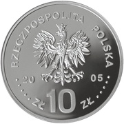 10 Zlotys Stanisław August Poniatowski obverse image
