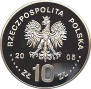 10 Zlotys August II Mocny obverse image