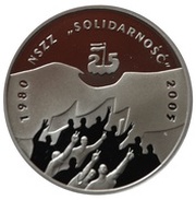 10 Zlotys Solidarność, Poland, 2005 reverse image