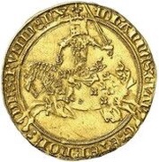 Rider "Franc a Cheval" - Arnold of Oreye obverse image