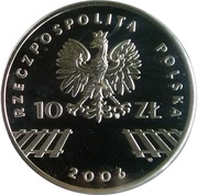 10 Zlotys 30. rocznica Czerwca ‘76 obverse image