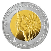 10 Zlotys World Cup 2006, Poland, 2006 reverse image