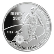 10 Zlotys World Cup 2006, Poland, 2006 reverse image