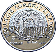 10 Zlotys Municipality of Kraków, Poland, 2007 reverse image