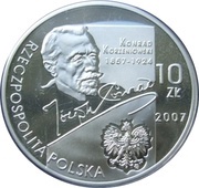 10 Zlotys Konrad Korzeniowski/Joseph Conrad obverse image
