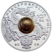 10 Zlotys Polish Team Beijing 2008 obverse image