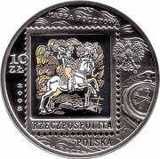 10 Zlotys Polish Post obverse image
