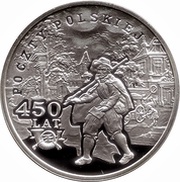 10 Zlotys Polish Post, Poland, 2008 reverse image