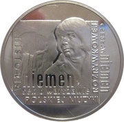 10 Zlotys Czesław Niemen, Poland, 2009 reverse image