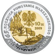 10 Zlotys Tadeusz Gajcy obverse image