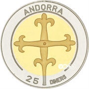 25 Diners - Joan Martí i Alanis Swan obverse image