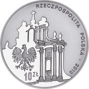 10 Zlotys Jan Twardowski obverse image