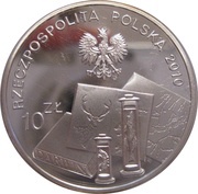 10 Zlotys Benedykt Dybowski obverse image