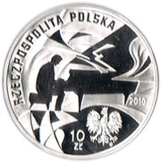 10 Zlotys Krzysztof Komeda obverse image