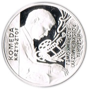 10 Zlotys Krzysztof Komeda, Poland, 2010 reverse image
