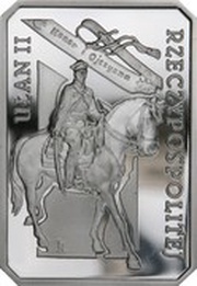 10 Zlotys Ułan II Rzeczypospolitej, Poland, 2011 reverse image