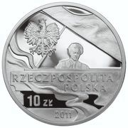 10 Zlotys Ignacy Jan Paderewski obverse image