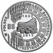 10 Zlotys Cooperative Banking, Poland, 2012 reverse image