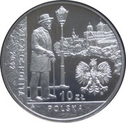 10 Zlotys 2012 Bolesław Prus obverse image